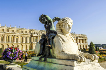 Obraz premium Paris, Schloss Versailles, Paterre Sud, Frankreich, Versailles
