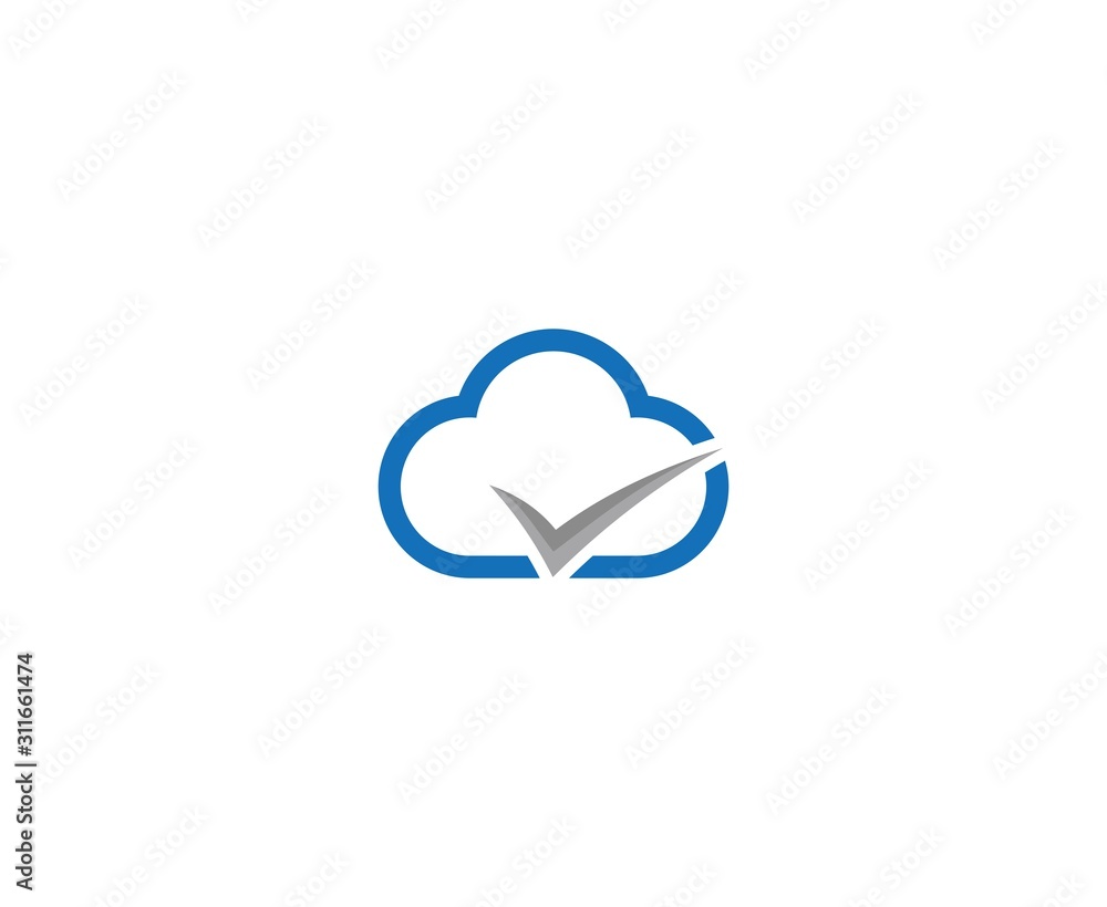 Poster cloud logo