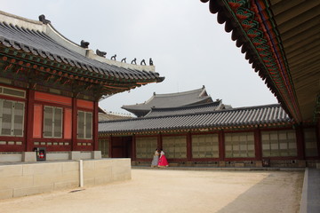 Fototapeta premium 韓国ドラマ ロケ地 景福宮