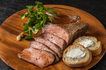 最高級ローストビーフ　Freshly made roast beef