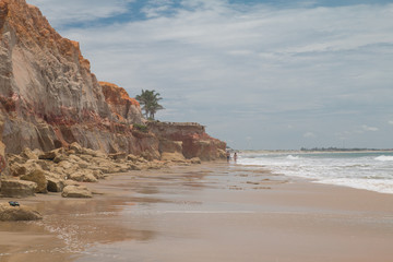 Morro Branco beach, Beberibe, Brazil, South America