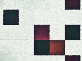 Bright colorful square background. Art nice Color splashes. background texture wall and have copy space  for text.