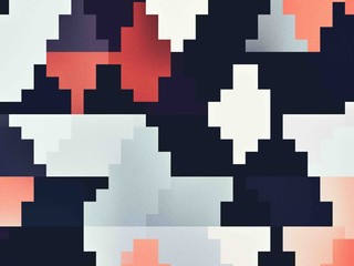Geometric colorful pattern background. Background texture wall and have copy space for text. Picture for creative wallpaper or design art work.