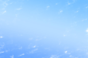 Abstract blue watercolor on white background