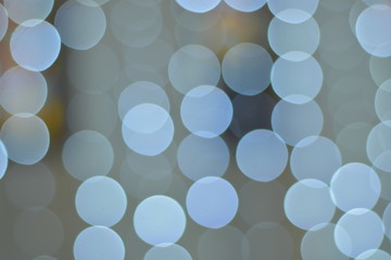 abstract bokeh lights background at night