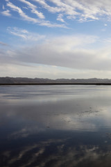 Dachaidan Emerald Salt Lake in Qinghai Province, China