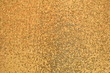 Colorful of small ring texture full on yellow net for beautiful background.