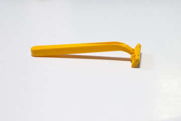 razor isolated on white background