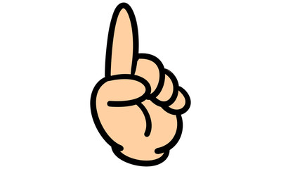 手描きハンドサイン