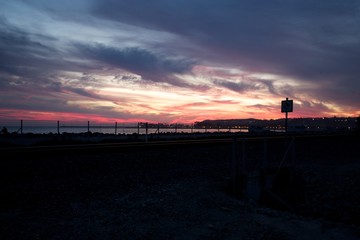 Fototapeta na wymiar Colorful Sunset