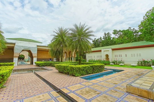 Astaka Morocco or Morocco Pavilion in Putrajaya, Malaysia.