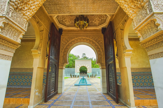 Astaka Morocco or Morocco Pavilion in Putrajaya, Malaysia.