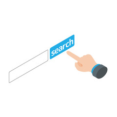 インターネット　検索　サーチ　調べる　検索バー