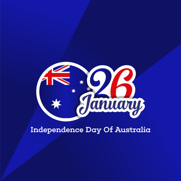 Happy Australia Day Design Template Background
