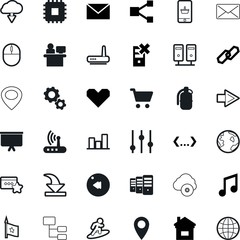 web vector icon set such as: tower, paper, circle, strength, weapon, extreme, love, instrument, device, cpu, grenade, curve, estate, success, feature, restricted, wish, tropical, structures, tech