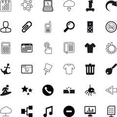 web vector icon set such as: future, star, password, label, icone, learning, cognition, bin, garbage, idea, outline, trash, anchor, gaming, lock, danger, basket, electric, vintage, trashcan