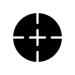 Obraz premium Aim target icon vector design template