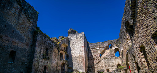 Najac, Aveyron, Occitanie, France.