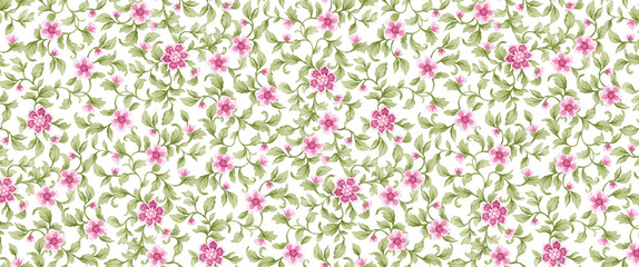 Flower,Watercolor flowers， suitable for wallpaper design