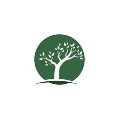 Tree logo template