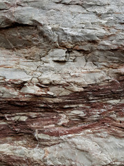Texture background of rock. Rocky surface close-up.