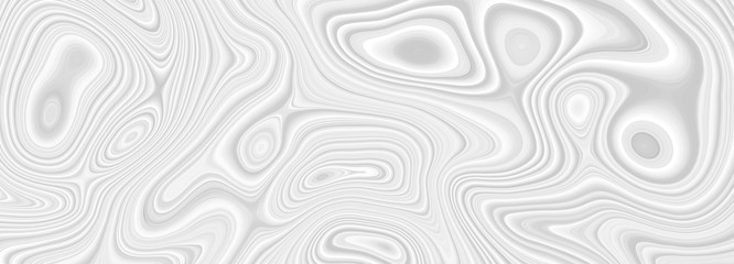 White background 3 d with elements of waves in a fantastic abstract design, the texture of the lines in a modern style for wallpaper. Light gray template for wedding ceremony or business presentation.