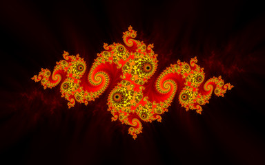 fractals, fractal background