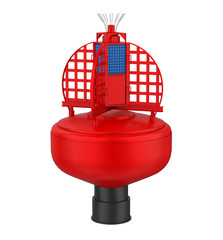 Fototapeta premium Sea Buoy Isolated