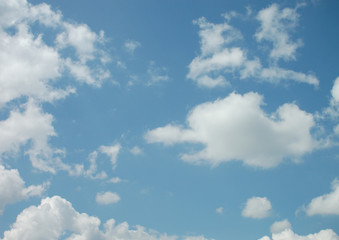 Obraz premium clouds in the blue sky