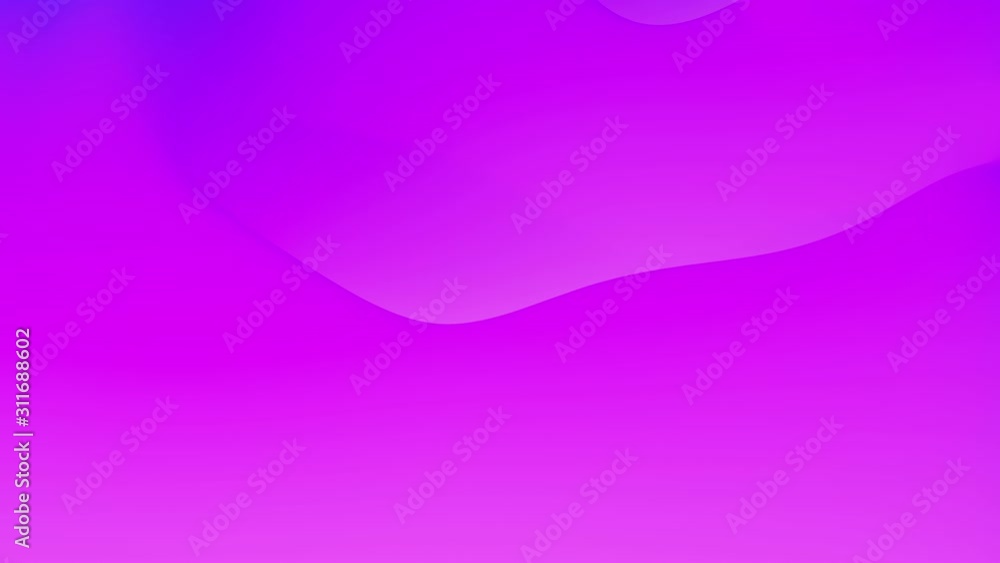 Aufkleber 4k seamless loop with abstract fluid violet gradients, inner glow wavy surface. beautiful color grad