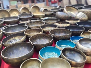 pottery for sale at the market
