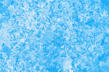 Abstract blue paint pattern, bright mottled background. Paint stains on canvas. Paper texture. Ink on art product. Aquarelle on textured wall.