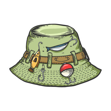 Fishing Hat stock photo. Image of accessory, pattern - 15053816