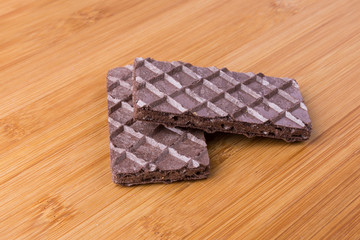 Several tasty hispanic snack cookies stacked together