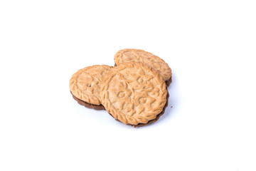Several tasty hispanic snack cookies stacked together