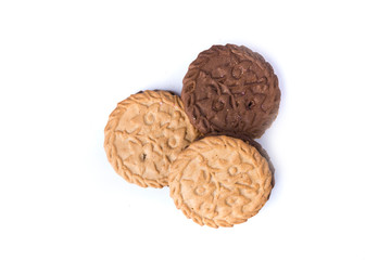 Several tasty hispanic snack cookies stacked together