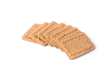 Several tasty hispanic snack cookies stacked together