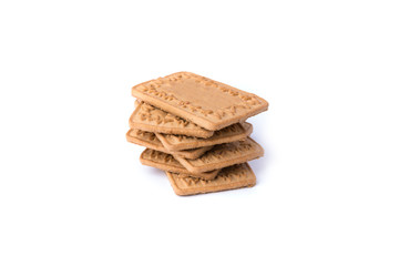 Several tasty hispanic snack cookies stacked together