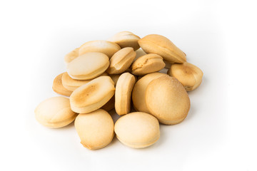 Pile of filipino phillipino plain crunchy traditional paborita crackers