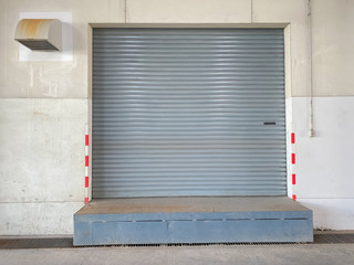 roller shutter door of warehouse,metal sheet door