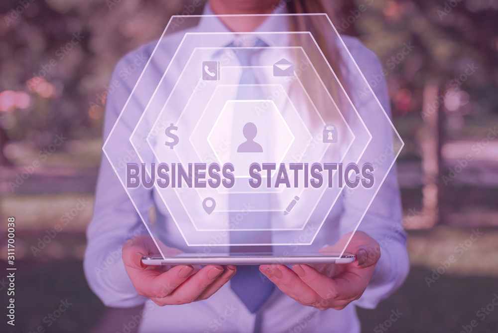 Aufkleber handwriting text writing business statistics. conceptual photo science of intelligent decision makin