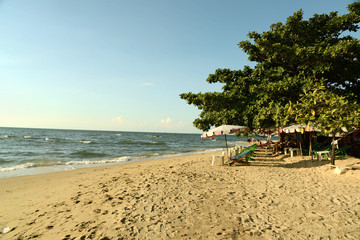 tropischer Strand in Asien