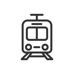 Train icon vector symbol logo illustration EPS 10