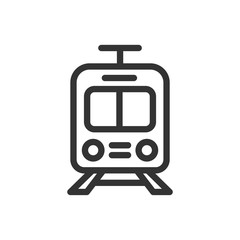 Train icon vector symbol logo illustration EPS 10