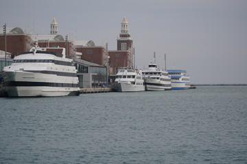 Fototapeta na wymiar Chicago, Navy Pier