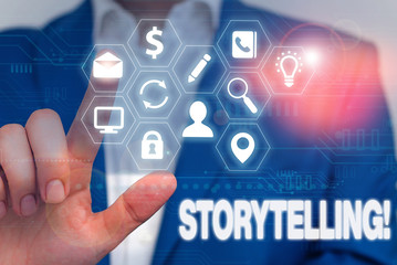 Handwriting text writing Storytelling. Conceptual photo activity writing stories for publishing them to public