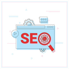 SEO search engine optimization concept