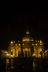Fototapeta premium Italy / Rome 14. December 2019 Saint Paul's Cathedral