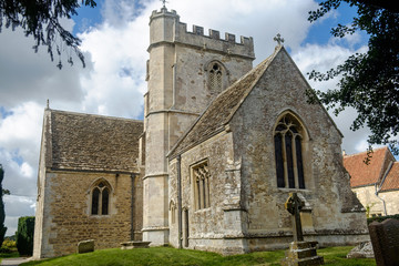 The Church of All Saints of Lullington is a typical one of the English countryside and lies in a small parish of Beckington village in Somerset.