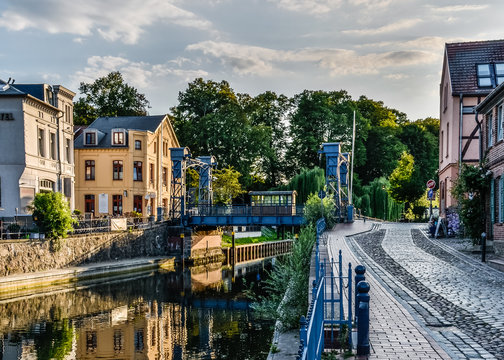 Plau am See Hubbr&uuml;cke